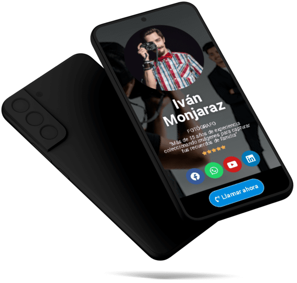 TARJETA DIGITAL PARA FOTÓGRAFOS