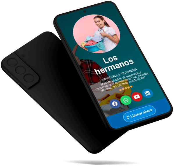 TARJETA DIGITAL PARA LAVANDERÍAS