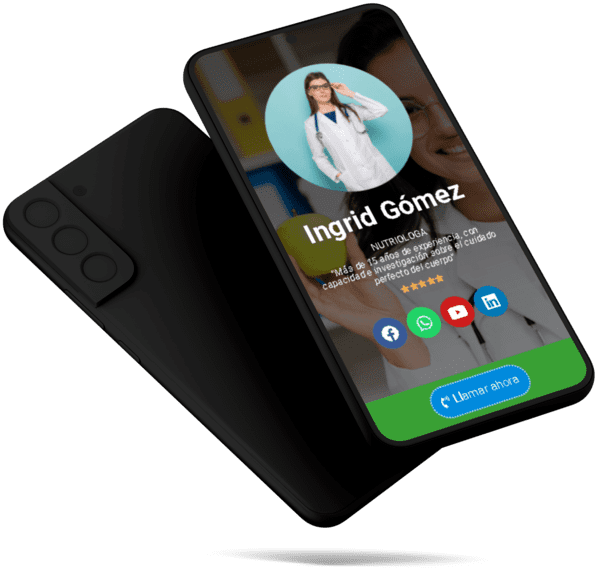 TARJETA DIGITAL PARA NUTRIÓLOGOS