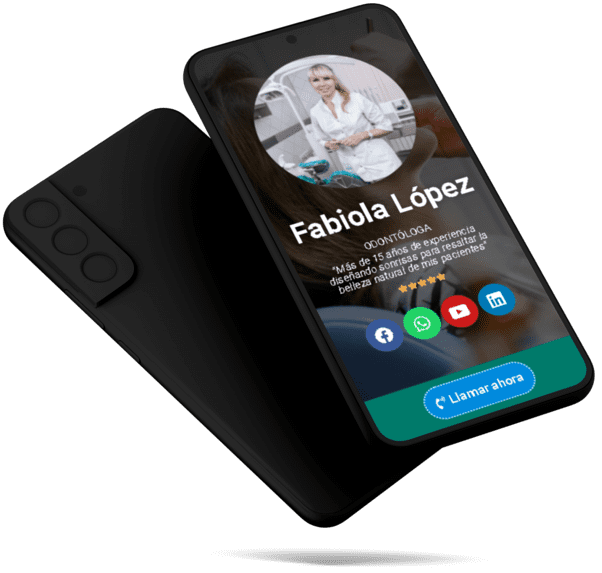 TARJETA DIGITAL PARA ODONTÓLOGOS